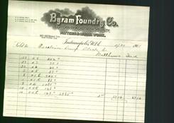 Letterhead - Byram Foundry Co.