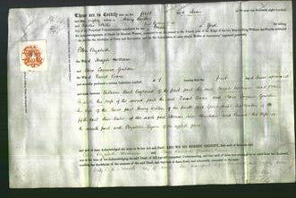 Deed by Married Women - Ellen Elizabeth Mottram and Clara Lavinia Goulden Evans-Original Ancestry