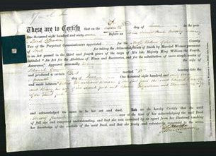 Deed by Married Women - Betsey Purnell-Original Ancestry
