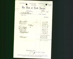 Bank Letterhead - Bank of North America