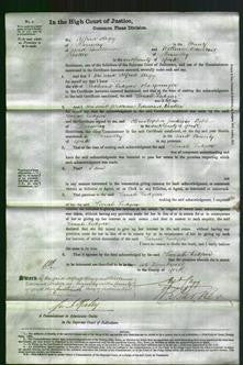 Court of Common Pleas - Sarah Ledgar-Original Ancestry