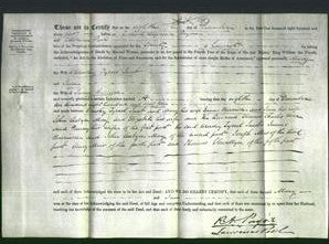 Deed by Married Women - Mary Jacob and Jane Harrison-Original Ancestry