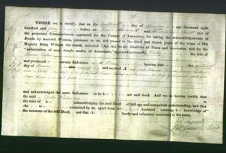 Deed by Married Women - Betty Parker-Original Ancestry