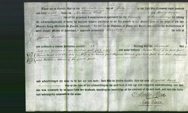 Deed by Married Women - Elizabeth Read-Original Ancestry