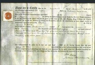 Deed by Married Women - Eliza McCrea-Original Ancestry