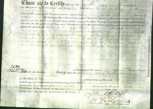 Deed by Married Women - Caroline Coleing, Martha Budcock and Sarah Slade-Original Ancestry