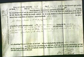 Deed by Married Women - Sarah Fletcher