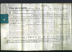 Deed by Married Women - Rachel Porritt, Harriet Stead and Lortitia Scholefield-Original Ancestry