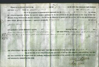 Deed by Married Women - Elizabeth Read-Original Ancestry