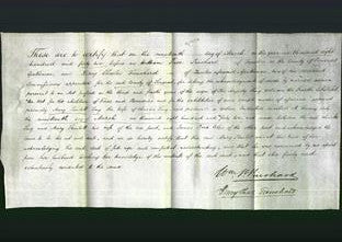 Deed by Married Women - Mary Jemlett Long-Original Ancestry