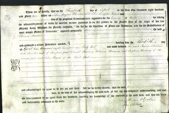 Deed by Married Women - Ann Martin-Original Ancestry