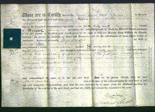 Deed by Married Women - Eliza Amelia Slade-Original Ancestry