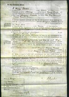 Court of Common Pleas - Margaret Matilda Vincent-Original Ancestry