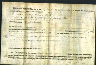 Deed by Married Women - Sarah Merrick-Original Ancestry