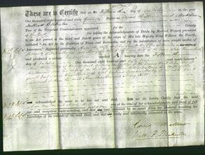 Deed by Married Women - Ann Walker and Mary Hill-Original Ancestry