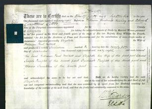 Deed by Married Women - Elizabeth Niblett-Original Ancestry