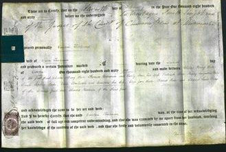 Deed by Married Women - Caroline Tomlinson-Original Ancestry