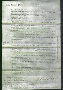 Court of Common Pleas - Jane Eleanor Kendall and Eliza Susan Mills-Original Ancestry