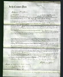 Court of Common Pleas - Ann Woolley-Original Ancestry