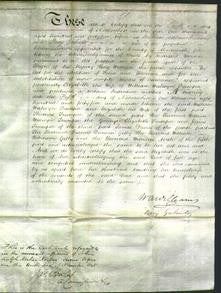 Deed by Married Women - Elizabeth Trumper-Original Ancestry