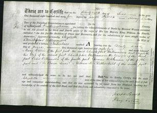 Deed by Married Women - Elizabeth Williamson-Original Ancestry
