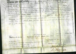 Deed by Married Women - Sarah Ann Stone-Original Ancestry