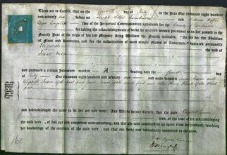 Deed by Married Women - Elizabeth Nixon-Original Ancestry