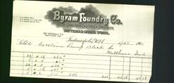 Letterhead - Byram Foundry Co.