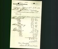 Bank Letterhead - Fort Pitt National Bank