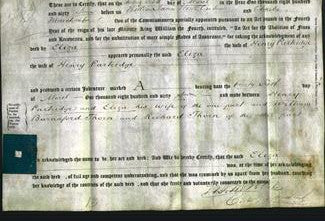 Deed by Married Women - Eliza Patridge-Original Ancestry