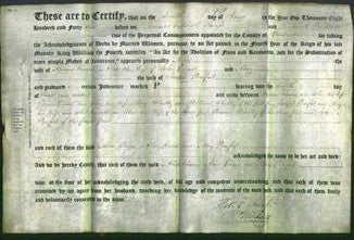 Deed by Married Women - Alice Baron, Alice Grime and Mary Pomfret-Original Ancestry