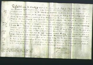 Deed by Married Women - Sarah Buchanan-Original Ancestry