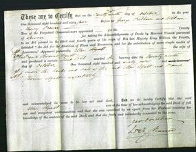 Deed by Married Women - Ellen Wyatt-Original Ancestry