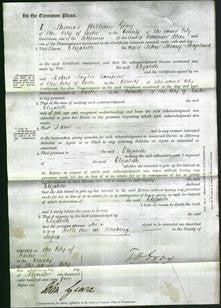 Court of Common Pleas - Elizabeth Hedgeland-Original Ancestry