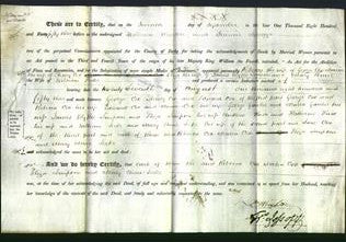 Deed by Married Women - Rebecca Cox, Maria Cox, Eliza Simpson and Mary Anne Leeke-Original Ancestry