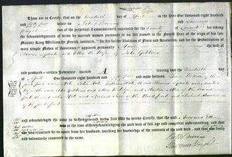 Deed by Married Women - Ann Lydiate and Ellen Gibbons-Original Ancestry