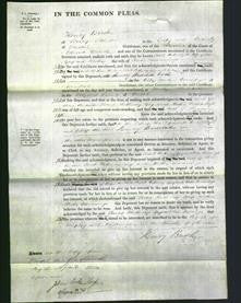 Court of Common Pleas - Sarah Hathway Gay and Hester Mannings-Original Ancestry