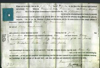 Deed by Married Women - Bessie Ley Marchmont-Original Ancestry
