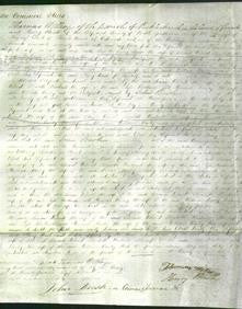 Court of Common Pleas - Louise Wilmot, Elizabeth Rowland and Hannah Bosley-Original Ancestry