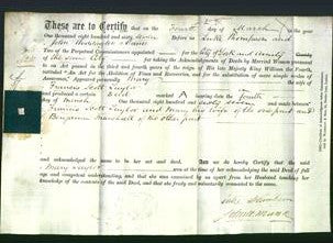 Deed by Married Women - Mary Taylor-Original Ancestry