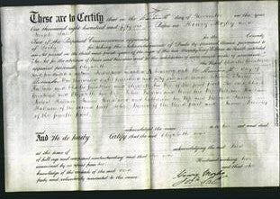Deed by Married Women - Elizabeth Greatviex-Original Ancestry