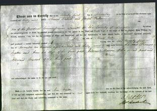 Deed by Married Women - Anne Eaton-Original Ancestry