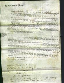 Court of Common Pleas - Maria Sherratt-Original Ancestry