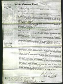 Court of Common Pleas - Margaret Garforth-Original Ancestry