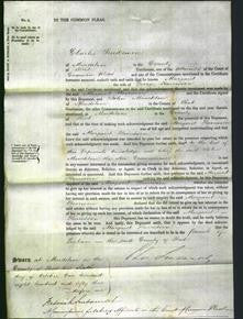 Court of Common Pleas - Margaret Harrisson-Original Ancestry