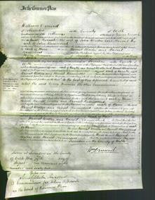 Court of Common Pleas - Harriet Wallis and Harriet Hammond-Original Ancestry