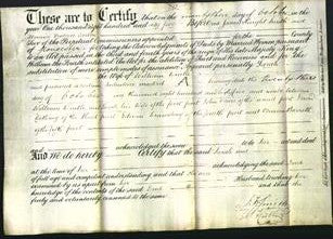 Deed by Married Women - Sarah Wintle-Original Ancestry