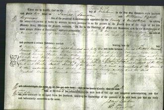 Deed by Married Women - Elizabeth Barker, Harriett Nutter and Emma Price-Original Ancestry