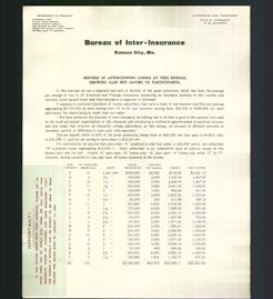 Letterhead - Bureau of Inter-Insurance