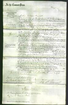 Court of Common Pleas - Elizabeth Atkinson and Agnes Parker-Original Ancestry